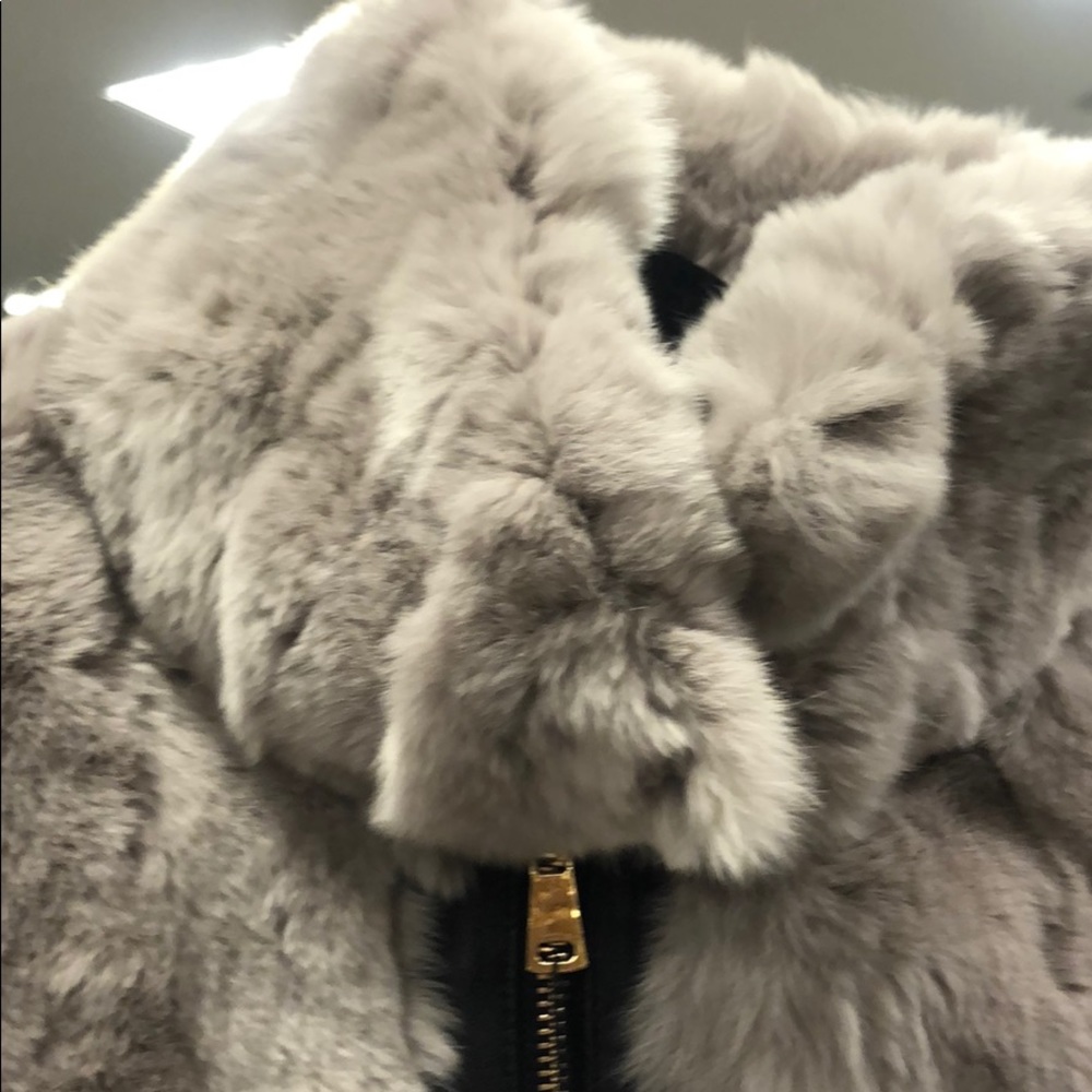 Rex Rabbit Ava & Kris fur jacket - Picture 3 of 5